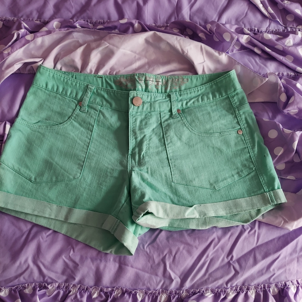 Express jean shorts